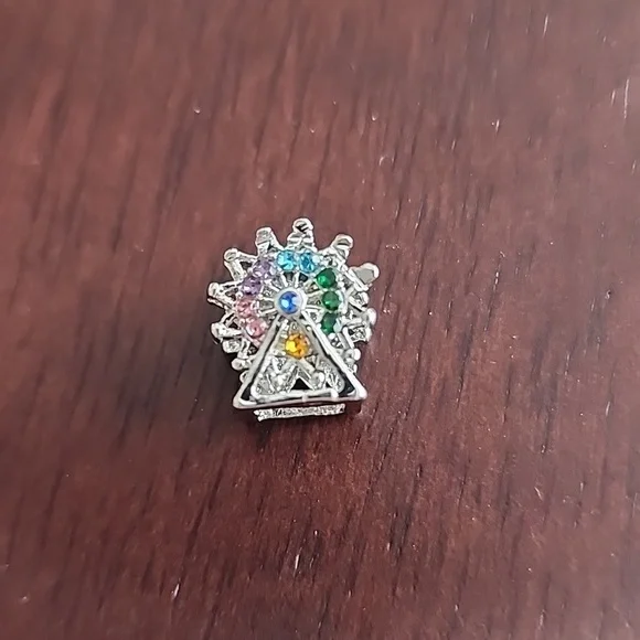 Ferris WHEEL Charm for European Style Bracelets Fits Pandora Systems - Picture 2 of 6